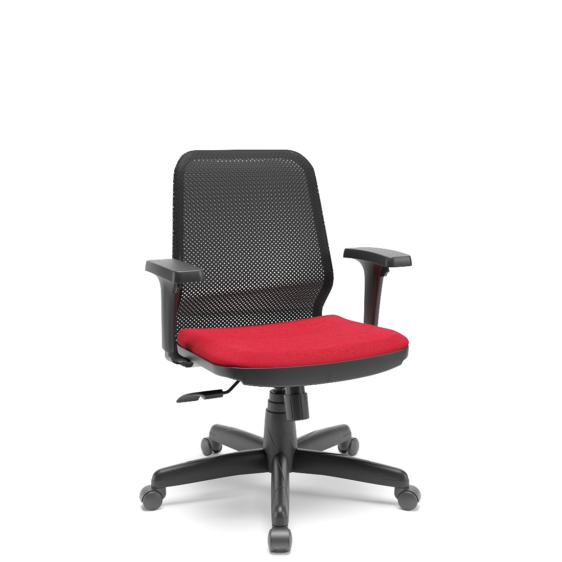 Cadeira Diretor Fluidy Vermelho