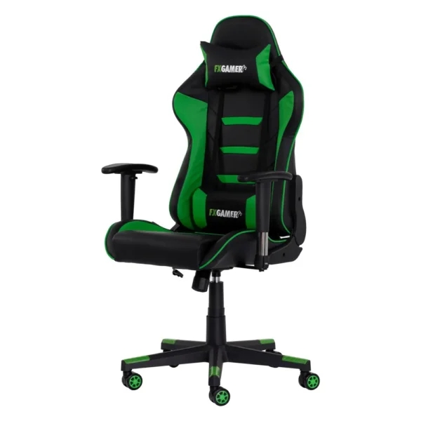 Cadeira Gamer II Preto com Verde