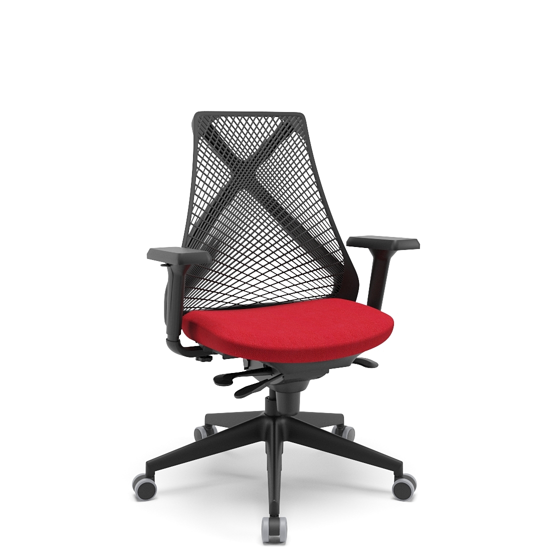 Cadeira Presidente Bix X+ Vermelho